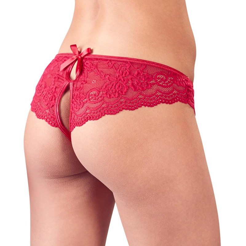 Lace Briefs Crotchless S